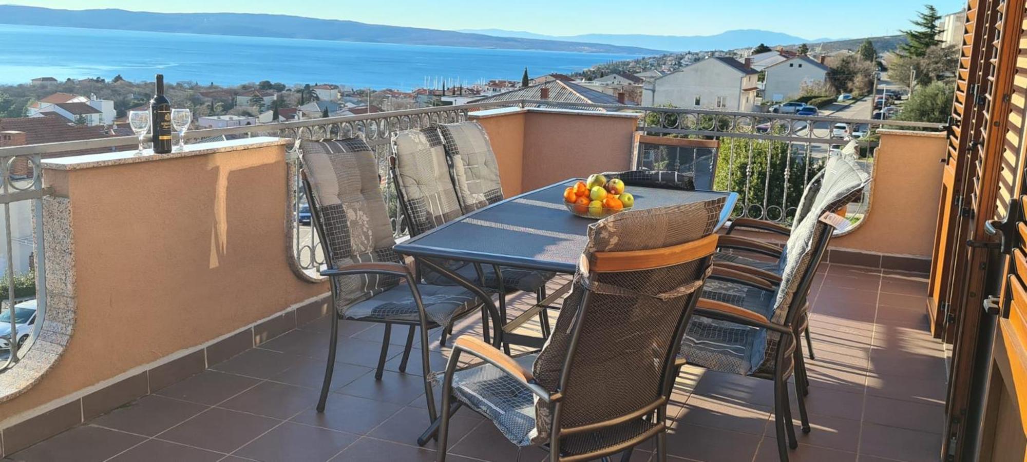 Apartments Klara Нови Винодолски Екстериор снимка